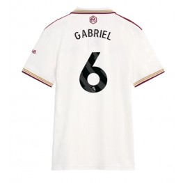 Arsenal Gabriel Magalhaes #6 Derde tenue Dames 2025-26 Korte Mouw